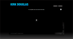 Desktop Screenshot of kirkdouglas.com